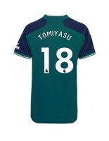 Arsenal Takehiro Tomiyasu #18 Kolmaspaita Naisten 2023-24 Lyhythihainen